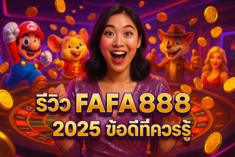 รีวิว FAFA888 2025 ข้อดีที่ควรรู้