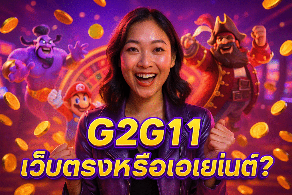 G2G11 เว็บตรงหรือเอเย่นต์?